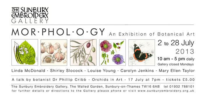 Mor.phol.o.gy - An exhibition of Botanical Art